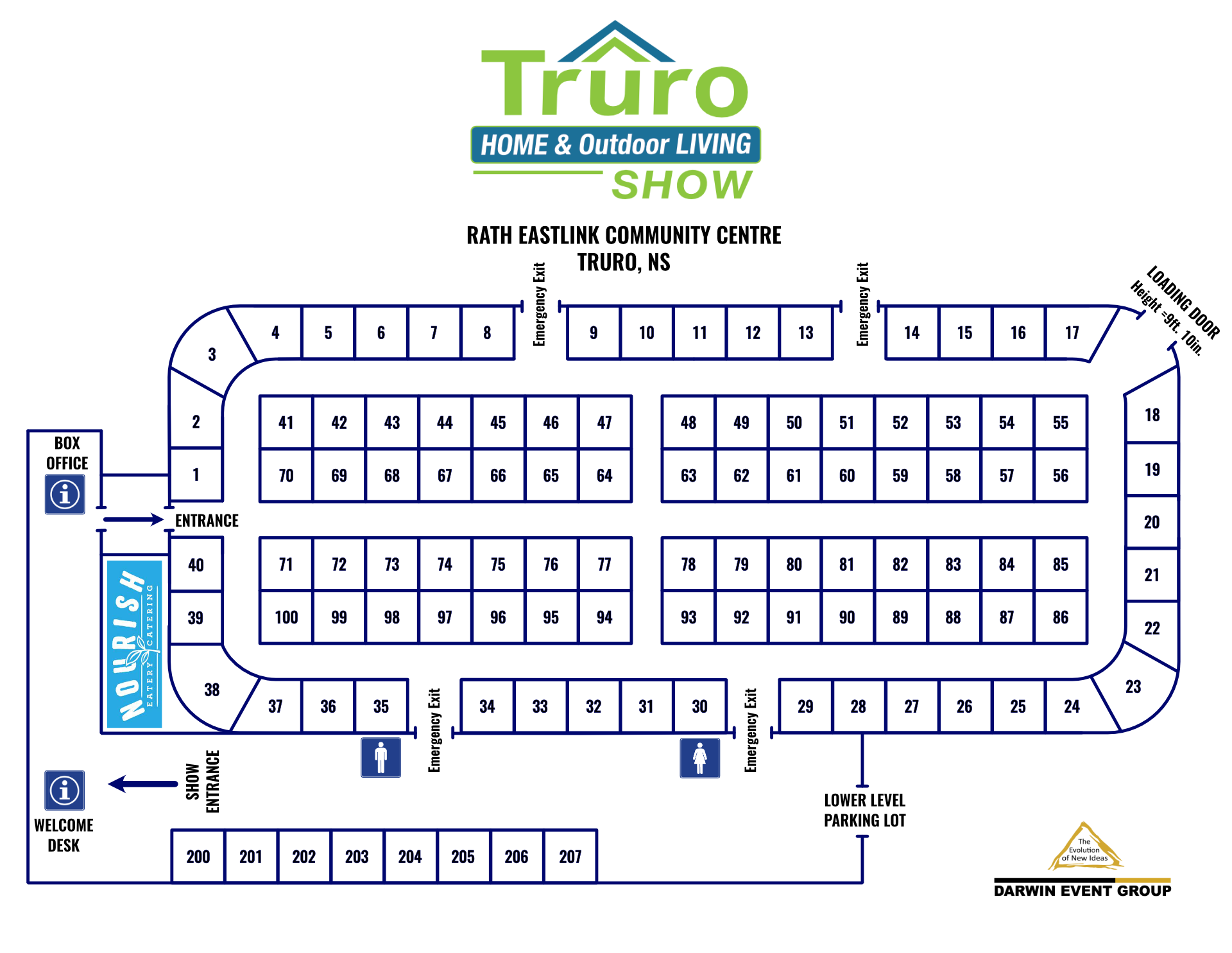 Truro Home and Outdoor Living Show Floorplan